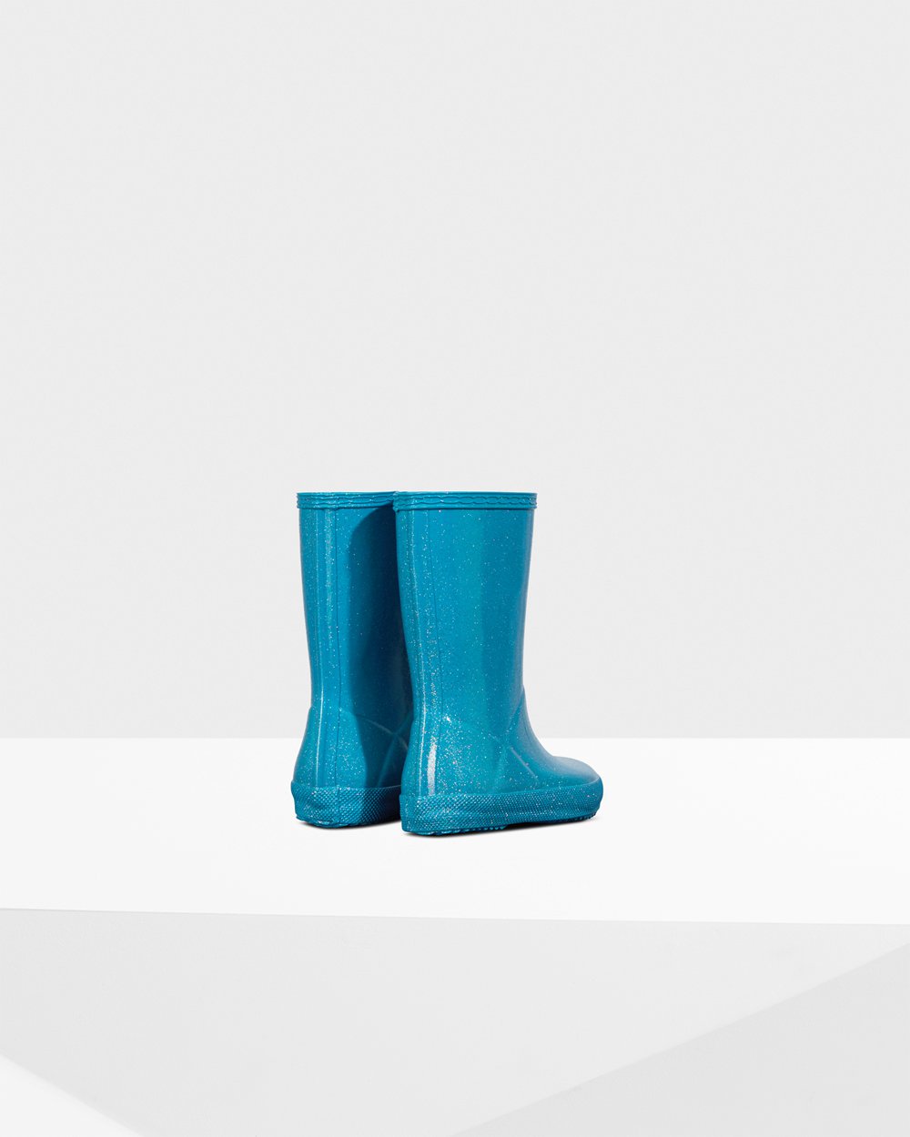 Hunter Original First Classic Starcloud Rain Boots - Shop Online Kids Blue - EMWCSO209